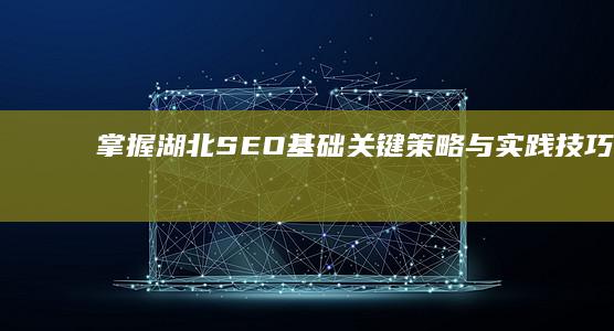 掌握湖北SEO基础：关键策略与实践技巧解析